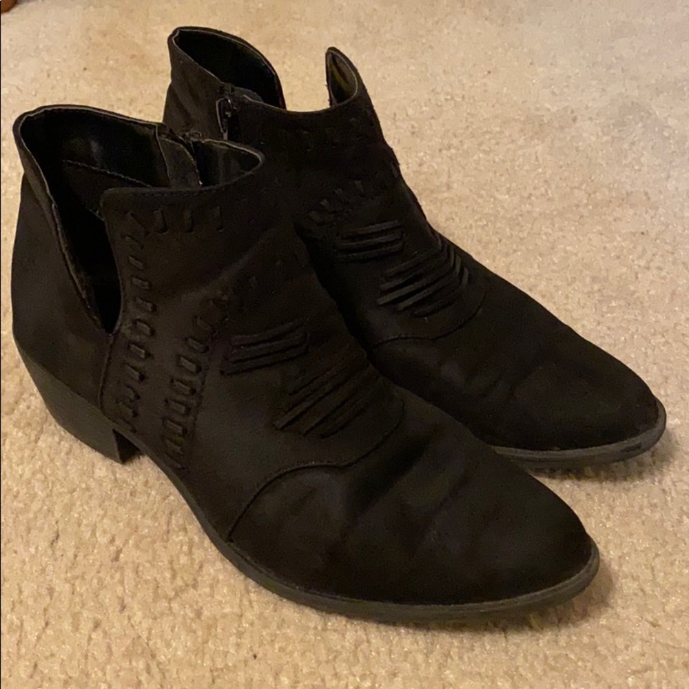 Black booties